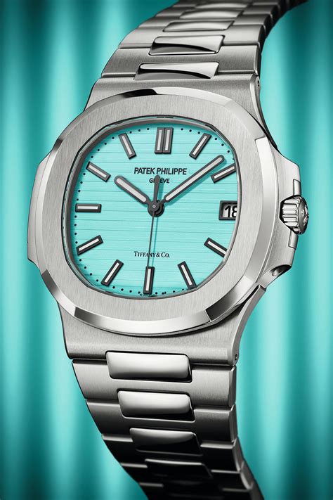 the tiffany-blue patek philippe nautilus 5711|patek philippe tiffany watch blue.